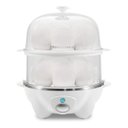 Ver imagem 1 de Elite Gourmet Egg Cooker Rápido 14 Ovos com Bandejas Removíveis (branco)
