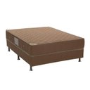 Ver imagem 1 de Cama Box Casal: Colchão Molas Bonnel Ortobom Hotelaria Nanolastic Orthotel Spring + Base CRC Orthote
