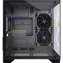 Ver imagem 7 de Gabinete Gamer Fortrek Clarity Preto Lateral Vidro