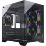 Gabinete Gamer Fortrek Clarity Preto Lateral Vidro - 8