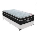 Ver imagem 1 de Cama + Box Colchão Molas Ensacadas Solteiro Ortobom Elegant Pillow Branco