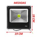 Ver imagem 5 de Kit 4 Refletores Led Verde Holofote Externo Jardim Muro 20w