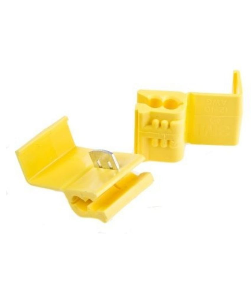 1000 X Conector Derivação Emenda Cabos Fios Amarelo -4 a 6mm - 3