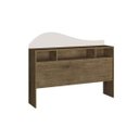 Ver imagem 3 de Cabeceira Box Casal com Mesa Lateral Irlanda Marrom