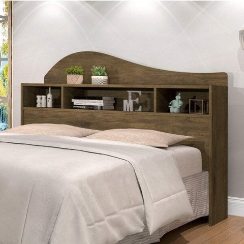 Cabeceira Box Casal com Mesa Lateral Irlanda 