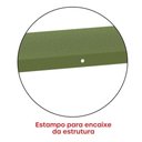 Ver imagem 5 de Estante de Estrutura Metálica com 5 Prateleiras 175cm(a)92acm(l)40cm(p) com Reforço Verde Miró