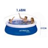 KIT PISCINA 1 - PISCINA 1000L ES303 + BOIA CIRCULAR 32027 + BOMBA INFLAVEIS 30CM - 19257 - 3
