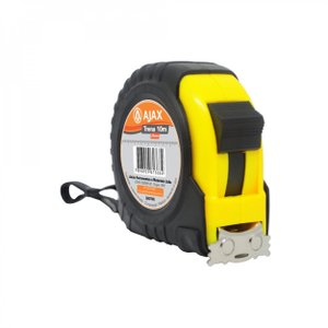 Trena Aço Emborrachada 10M x 25mm C/ Imã - AJAX