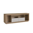 Ver imagem 2 de Rack para TV até 75 Polegadas 180cm 2 Portas 5 Nichos Decorativos Parma