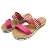 TAMANCO VIZZANO SLIDE TRAMA FEMININO - 35 - Rosa pink - 1