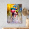 Quadro Decorativo Tela Canvas Conceito Rainy Days - 180x120 Cm - 1