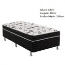 Ver imagem 5 de Cama Box Conjugada Solteiro 43x88x188cm D28 Union Ortopedic Ortobom