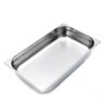Cuba Gastronômica GN 1/1 100mm - Aço Inox Modelo Europeu - Vaccarin Aço Inox - 1