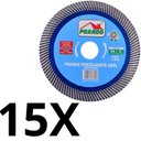 Ver imagem 2 de Kit 15 Disco Prando Porcelanato Azul Ultrafino