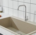 Ver imagem 4 de Torneira Cozinha Inox Giratória Mesa Longa Nox17b Doan