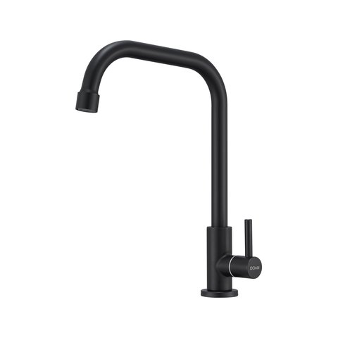 Torneira Cozinha Inox Giratória Mesa Longa Nox17b Doan