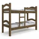 Ver imagem 2 de Beliche Solteiro 100% MDF com Grade de Segurança Absolut Jequitibá