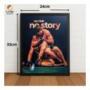 Ver imagem 2 de Quadro Decorativo Khabib Nurmagomedov Ufc no Risk no Story Preto