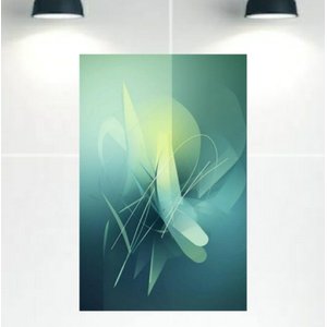 Quadro Decorativo Tela Canvas Abstratro Ref:qbab15 Lojall 60 X 40 Cm Borda Infinita