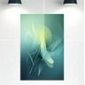 Quadro Decorativo Tela Canvas Abstratro Ref:qbab15 Lojall 60 X 40 Cm Borda Infinita - 1