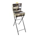 Ver imagem 1 de Churrasqueira Master Grill Inox Grelha e Suporte 98x38x30cm Duralar F022AOM