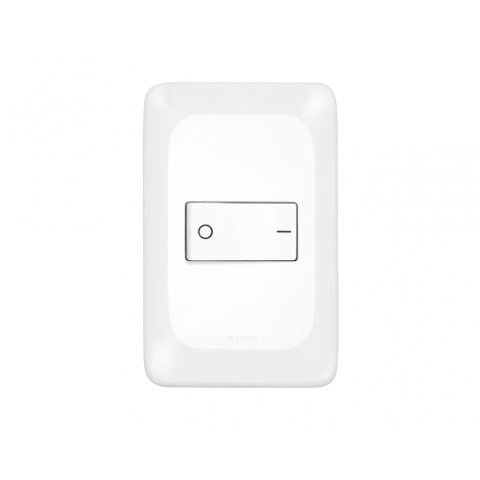 Interruptor Pial Pop Bipolar 10a 4x2 Lgx010b C/placa