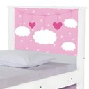 Ver imagem 5 de Bi Cama Juvenil Zap com Cabeceira Nuvens Meninas