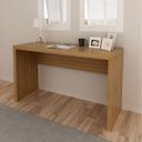 Ver imagem 7 de Mesa para Escritório Escrivaninha 127 Cm Amêndoa