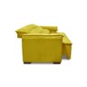 Sofá Prize Inbox com Assento Retrátil e Encosto Reclinável em Tecido Suede 2,00 cm de Largura Amarel - 5