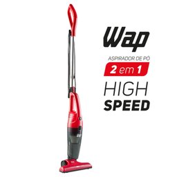 Aspirador de Pó WAP High Speed Vertical e de Mão 1000W com Bico Múltiplo 127V Vermelho - 3 Aspirador de Pó WAP High Speed Vertical e de Mão 1000W com Bico Múltiplo 127V Vermelho - 3