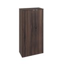 Ver imagem 1 de Armário Alto Fechado com 02 Portas 161,5x80x42cm Wlaf80 Nogal - Branco