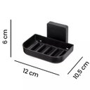 Ver imagem 5 de Saboneteira Linha Suspensa Black com Fixação 3M - 3006 - Arthi
