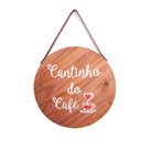 Ver imagem 1 de Quadro Decorativo Sala Tendência sem Moldura Frases Vintage Cor:cantinho Café