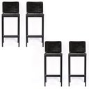 Ver imagem 2 de Kit 4 Banqueta Zola – Corda Náutica Preta