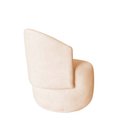 Ver imagem 7 de Kit Namoradeira + 2 Poltronas Decorativa Beatriz Orgânica Couro Bege