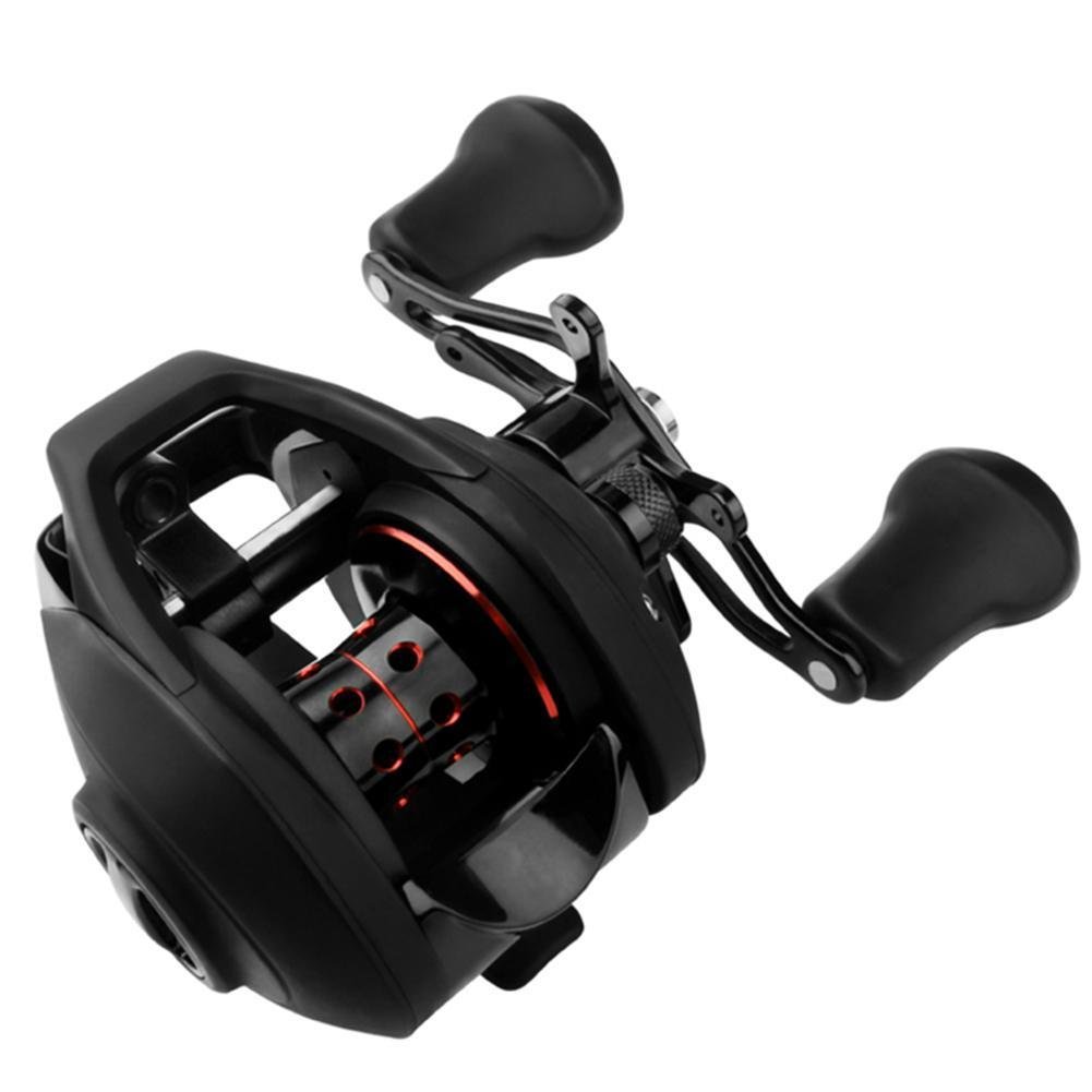 Mulinello Baitcasting Lanciante Con Freno Magnetico 7.2:1 - Corpo In Metallo Leggero Per Pesca Sportiva