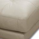 Ver mais imagens de Sofá 4 Lugares com Chaise Direito Sala Living 316cm Logus L06 Couro Bege Areia - Lyam Decor