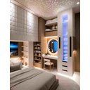 Ver imagem 2 de Melhor Kit Iluminação Céu Estrelado Fibra Ótica 120 Pontos Multicolorido Fonte Bivolt Paraestrelado