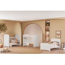 Ver imagem 3 de Berço Multifuncional 3x1- Berço/cama/sofa + Mosquiteiro 100% Mdf- Carinho C/ Colchão - Tigus Baby