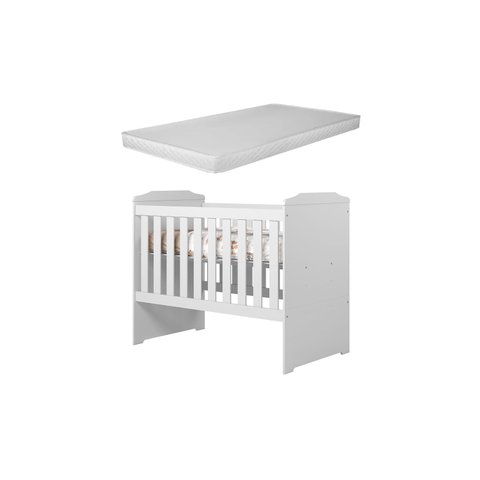 Berço Multifuncional 3x1- Berço/cama/sofa + Mosquiteiro 100% Mdf- Carinho C/ Colchão - Tigus Baby