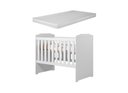 Ver imagem 1 de Berço Multifuncional 3x1- Berço/cama/sofa + Mosquiteiro 100% Mdf- Carinho C/ Colchão - Tigus Baby