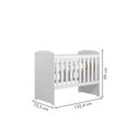 Ver imagem 5 de Berço Multifuncional 3x1- Berço/cama/sofa + Mosquiteiro 100% Mdf- Carinho C/ Colchão - Tigus Baby