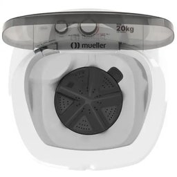 Lavadora de Roupas Mueller Big, 20 Kg, Branca - 110 Volts - 6