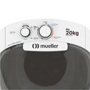 Ver imagem 3 de Lavadora de Roupas Mueller Big, 20 Kg, Branca - 110 Volts