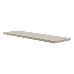 Kit 2 Prateleira Cinza Reta Lisa Suporte Invisível 70cm - 5