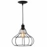 Pendente Trio Aramado Poptem veneza com lâmpada st58 127v preto - 2