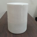 Ver imagem 3 de Banqueta Banco Decorativo Jardim Garden Cerâmica 44x32x32cm Marfim