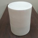 Ver imagem 4 de Banqueta Banco Decorativo Jardim Garden Cerâmica 44x32x32cm Marfim