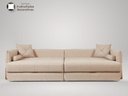 Ver imagem 7 de Sofá Orfeu 2,10m sem Caixa, Retrátil e Reclinável Linho Premium Creme - Netsofas