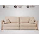 Ver imagem 2 de Sofá Orfeu 2,10m sem Caixa, Retrátil e Reclinável Linho Premium Creme - Netsofas